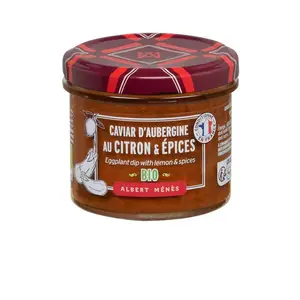 Albert Ménès Caviar D'Aubergine Au Citron & Epices 100g