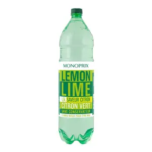 Monoprix Boisson Gazeuse Saveur Citron & Citron Vert 1,5L