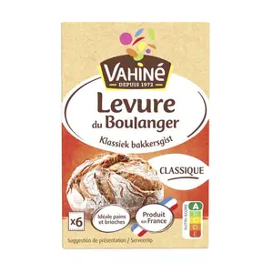 Vahiné Levure du Boulanger x6 ,48g