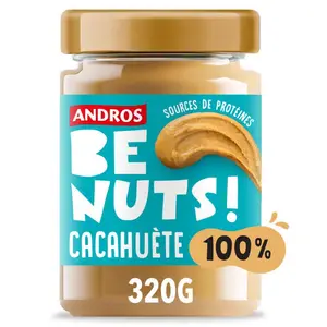 Andros Be Nuts PAT 100% Cacahuète 320g