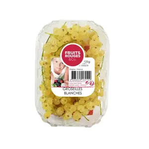 Groseille Blanche barquette 125g