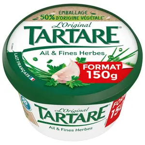 Tartare l’Original Ail & fines Herbes Pot 150g