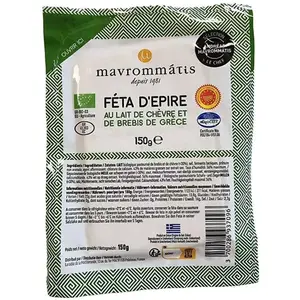 Mavrommatis Féta d'Epire au Lait de Chèvre et de Brebis de Grèce 150g