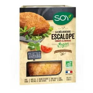 Soy Escalope Tomate & Basilic Vegan 176G Bio