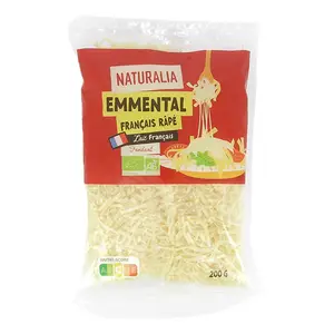 Naturalia Emmental Français Râpé Bio 200g
