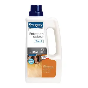 Entretien raviveur parquet et sols stratifies 1l