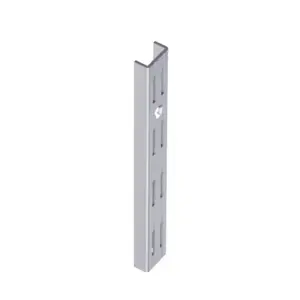 Cremaillere double 2000mm blanc