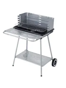 Barbecue au charbon Hometrend 54,5 X 67 X 83 cm Grille de cuisson 48,5 × 28,5 cm