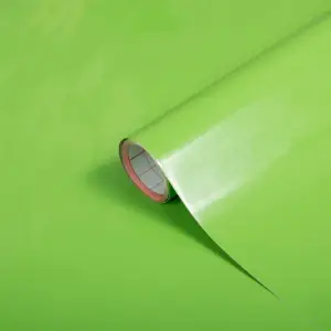 Adhesif vert au metre lineaire / largeur 45cm