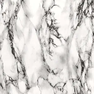 Adhésif décoratif autocollant toutes surfaces origine ue 45 cm x 2 m motif marbre marmi weiss