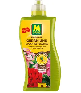 Engrais Géraniums Et Plantes Fleuries 1L