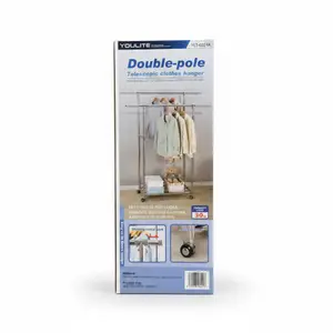 Porte Habit En Inox Double