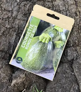 Sachet De Graines Courgette Ronde De Nice