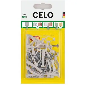 Blister Cheville Nyloncreux Avec Vis Hr 6 Sps