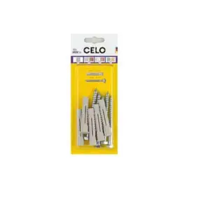 Blister Cheville Multiusage Avec Vis Mzk 6 Sps
