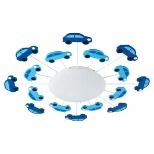 Plafonnier Enfant Viki 1 Bleu