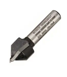 Fraise rainur 8mm 16mm l16mm g45mm 90° BOSCH acc
