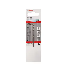 Foret hss-co 3.0x33x61mm BOSCH acc