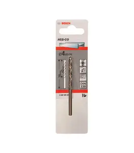 Foret hss-co 4.0x 43x75mm BOSCH acc