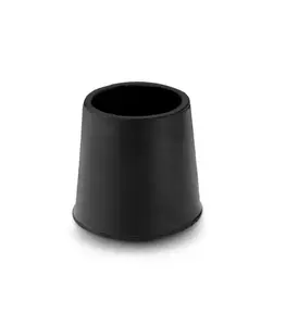 Embout Extérieur Caoutchouc 21 Mm Noir