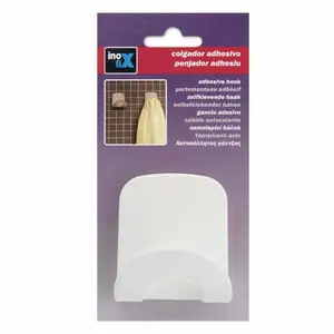 Porte Manteau Adhesif Blanc