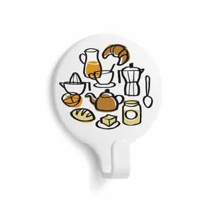 Crochet Adhesif Cuisine, Lot 2 De Pieces