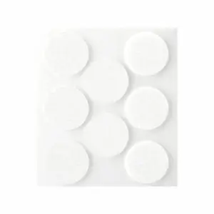 Feutre Synthetique Adhesifs 27Mm Blanc