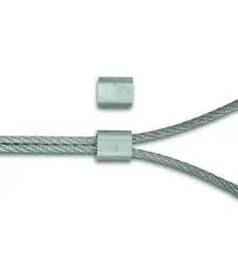 2 manchons aluminium diamètre 4mm