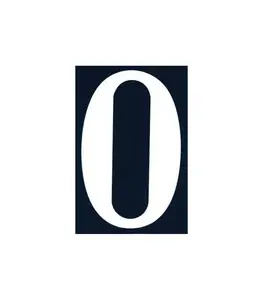 Chiffre « 0 » 110x75mm
