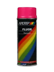 Peinture Aérosol Rose Fluo 400ml MOTIP