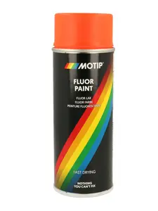 Peinture aérosol 400ML VERT FLUO MOTIP