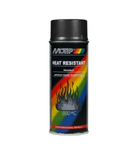 Peinture Aérosol Haute Température Anthracite Foncé 400 Ml