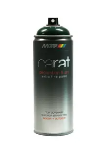 Peinture aérosol carat vert sapin brillante 400mL MOTIP