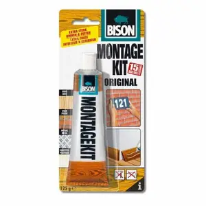 Colle de montage de remplissage extra forte et universelle à base de caoutchouc néoprène 125 g – bison