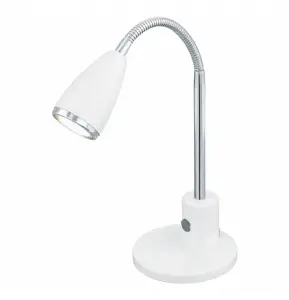 Lampe de bureau fox blanc GU10 3 W