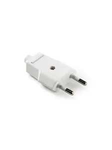 Fiche sans terre 10 A 250 v ivoire