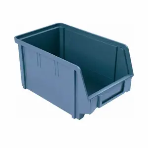 Bac à bec 146 x 237 x 124 mm bleu pétrole polypropylène