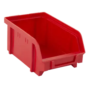Bac à bec 146 x 237 x 124 mm rouge polypropylène