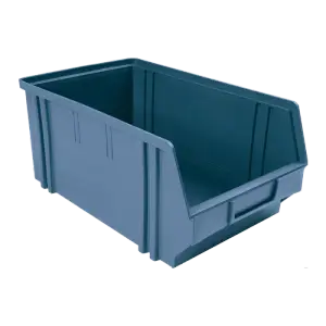 Bac à bec 205x335x149 mm bleu pétrole polypropylène