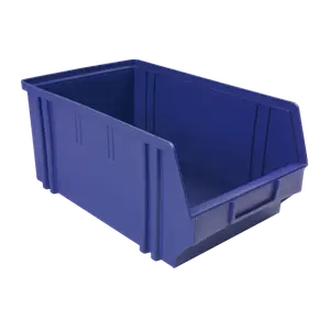 Bac à bec 205x335x149 mm bleu polypropylène