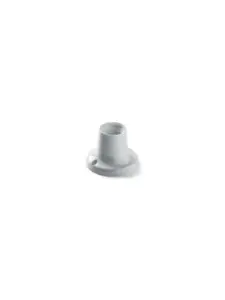 Douille droite raccord E27 blanc