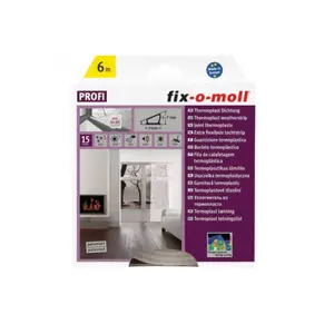 Fixo moll profil thermoplast transparent 6m 7x9mm