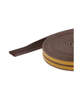 Joint profilé en e fix-o-moll adhesive marron 10m 4x9mm