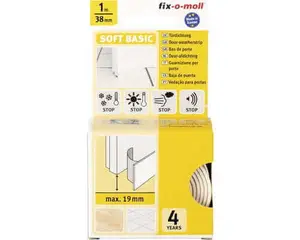 Joint de porte standard autocollant blanc 1m 38mm
