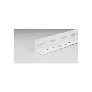 Profil Perfore Verni Blanc 1000X35X35