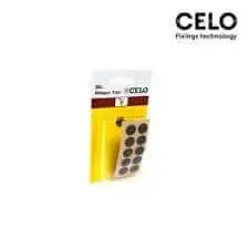 Cache Vis Adhesif Pvc Noir 20 Unités