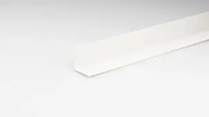 Corniere en pvc couleur blanc 1000x15x15
