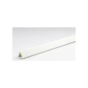 Profil Serre Feuillet En Pvc Blanc 1000X12