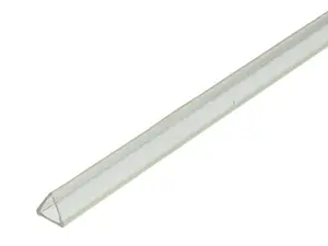 Profil Serre Feuillet En Pvc Transparent 1000X12