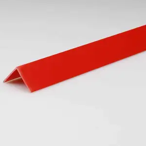 Corniere en pvc rouge feu